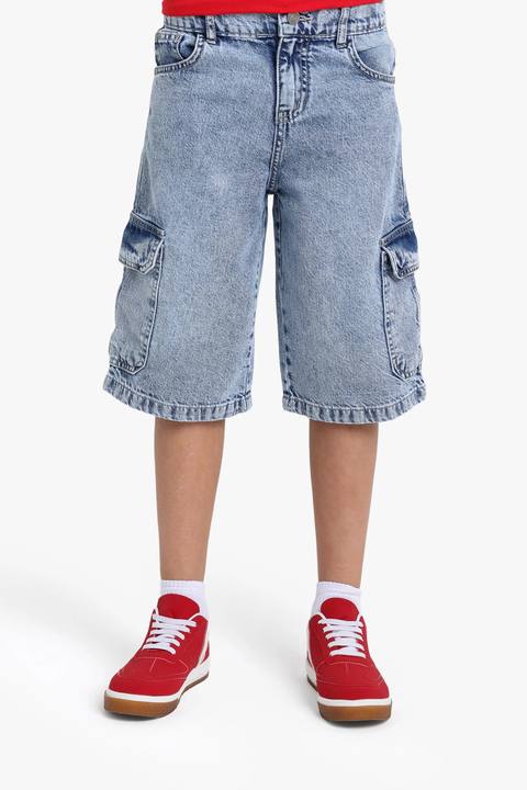 Cargo Denim Short