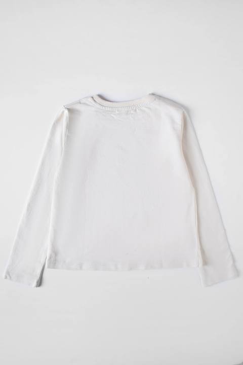 Printed Long Sleeve Sweat Shirt