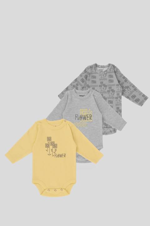 Baby Bodysuit Pack Of 3 6213-73