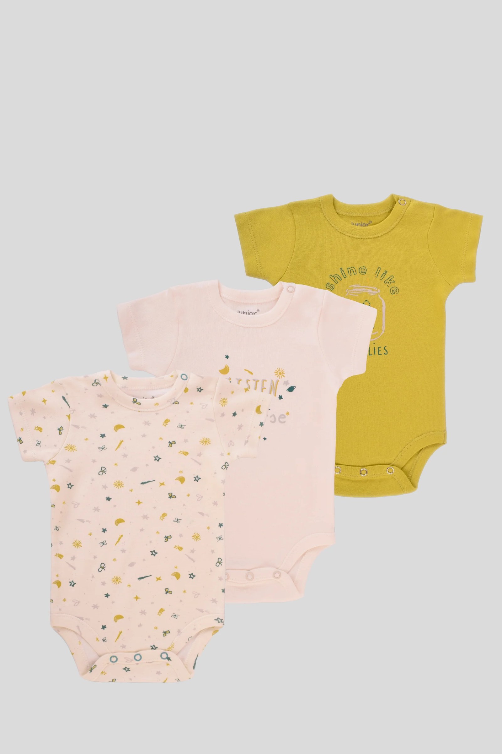 Baby Bodysuit Pack Of 3 5213-69
