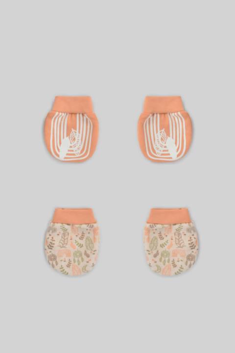 Printed Baby Mittens Pack Of 2 23252630
