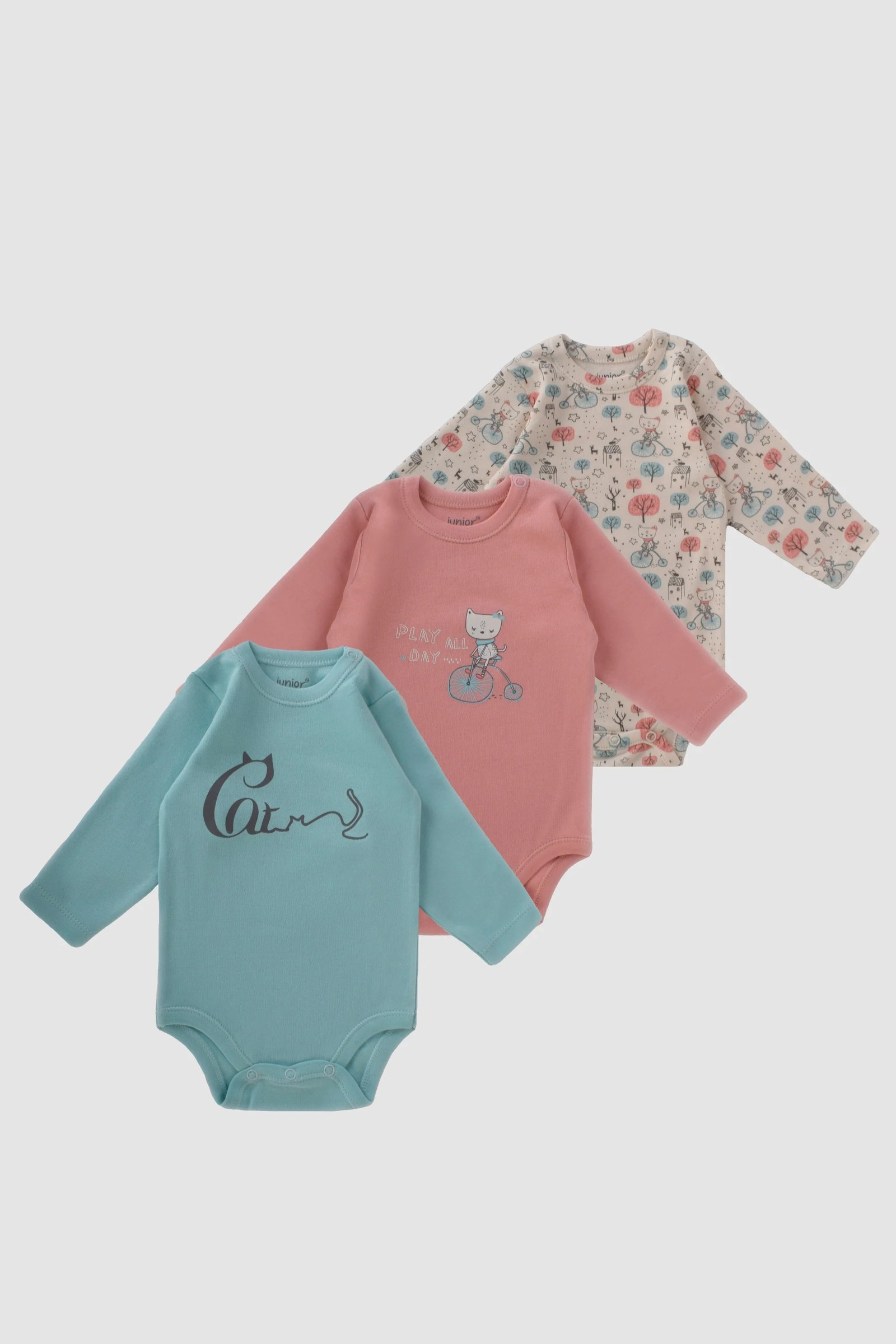 Baby Bodysuit Pack Of 3 6213-72