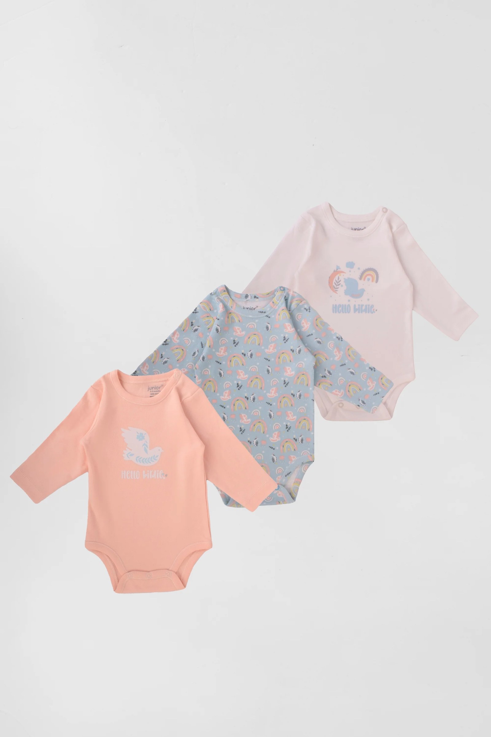 Baby Bodysuit Pack Of 3 6213-70