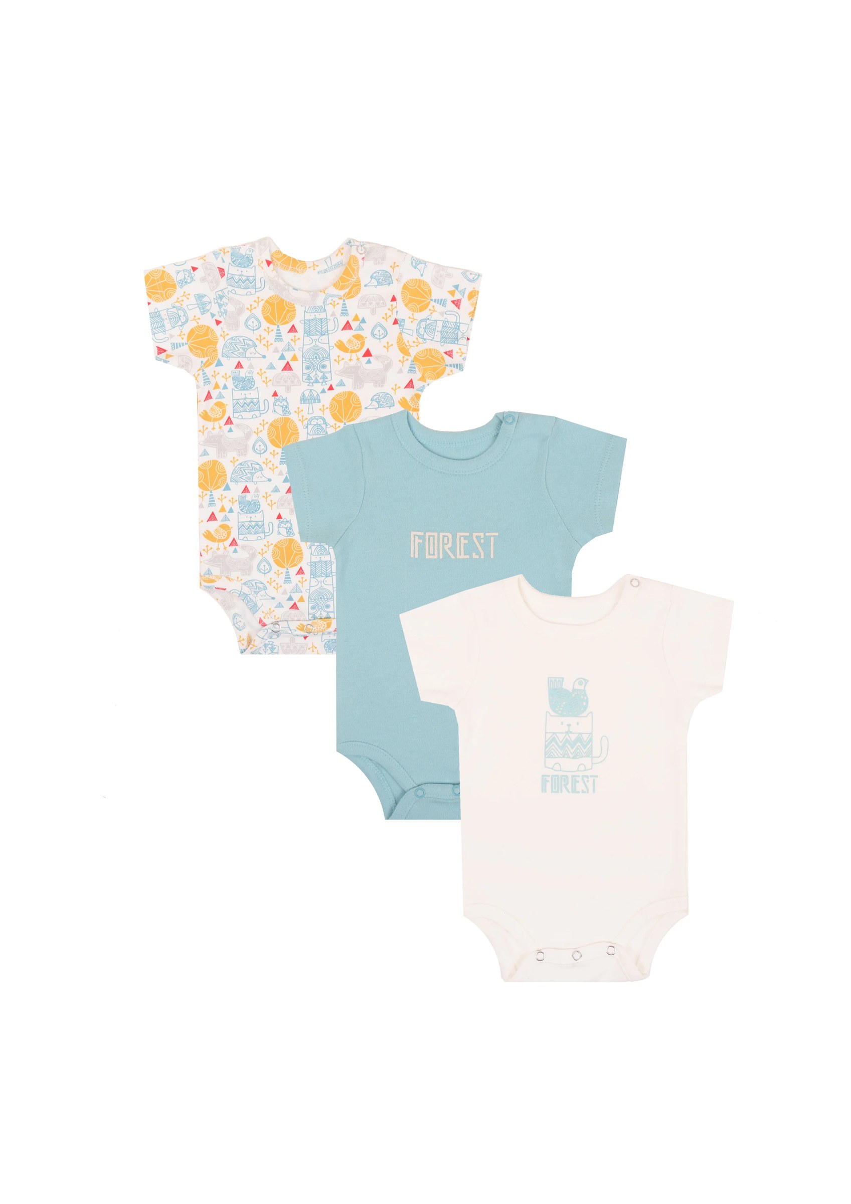 Baby Bodysuit Pack Of 3