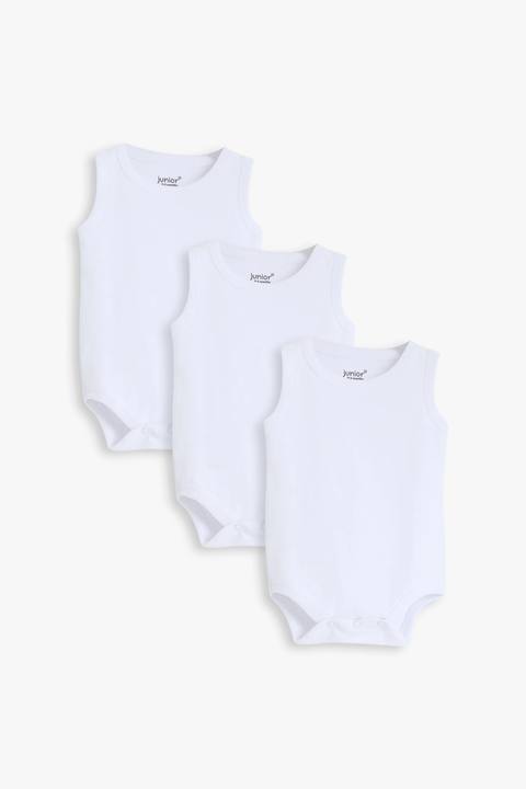 Sleeveless bodysuit Pack of 3