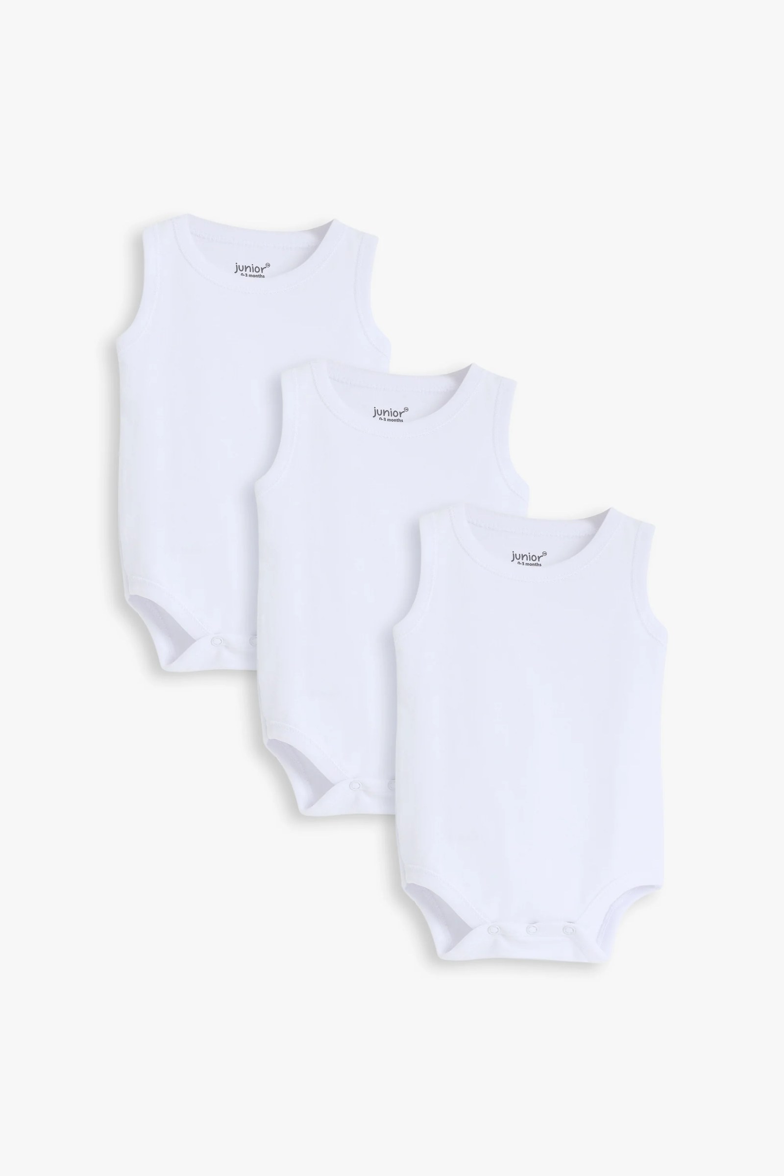 Sleeveless bodysuit Pack of 3