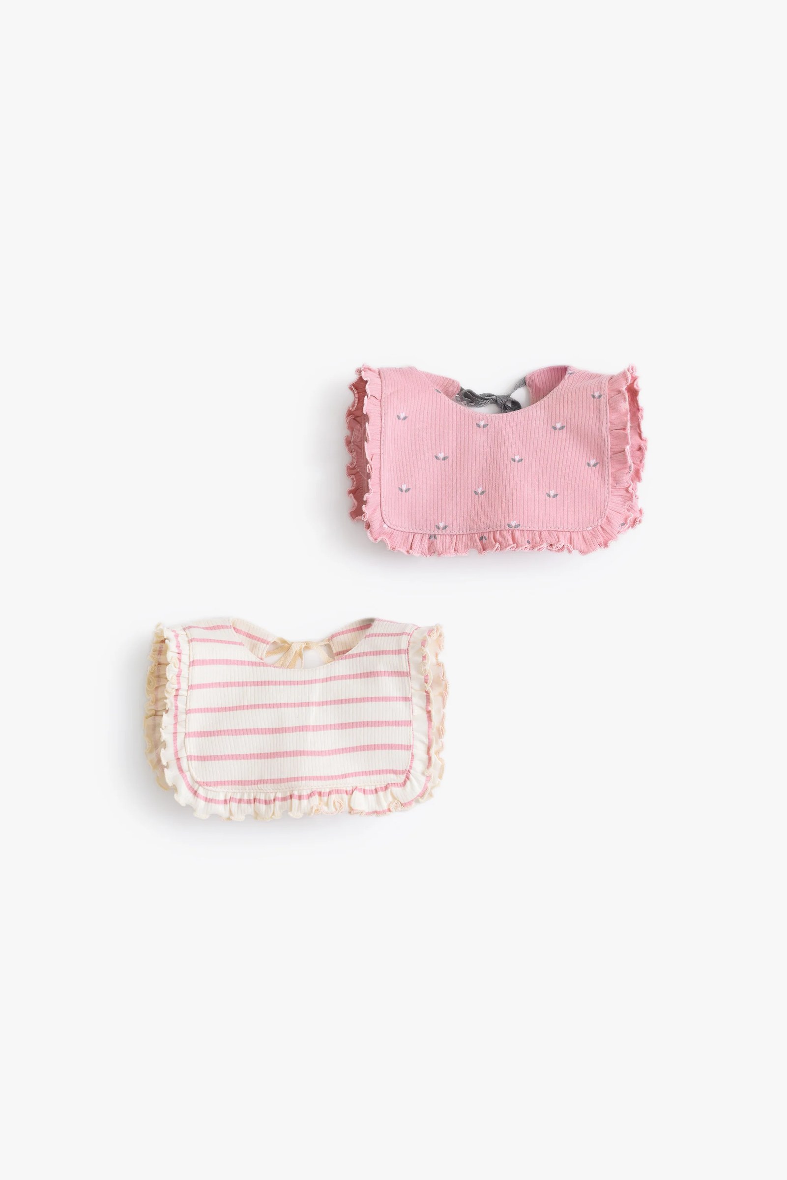 Baby Girls Rose Bib