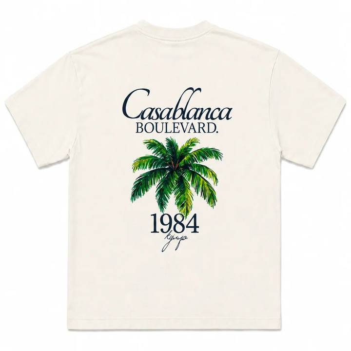 Off-White "Casablanca" Oversized T-Shirt