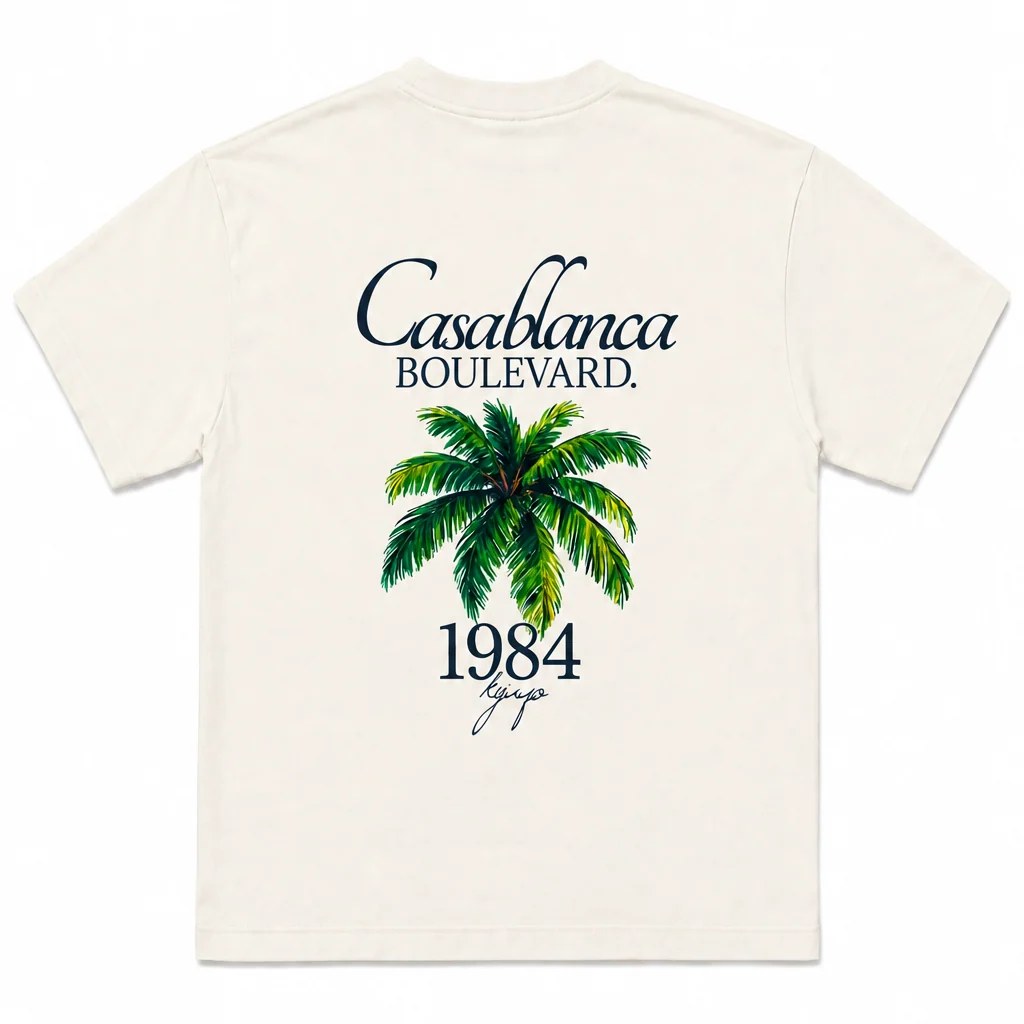 Off-White "Casablanca" Oversized T-Shirt