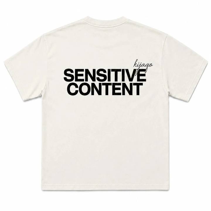 Off-White "Sensitive Content" Oversized T-Shirt