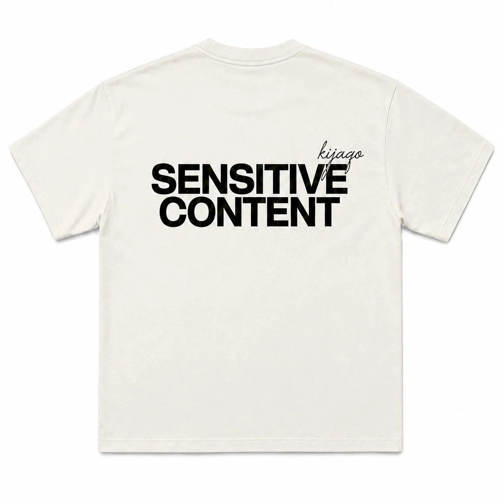 Off-White "Sensitive Content" Oversized T-Shirt