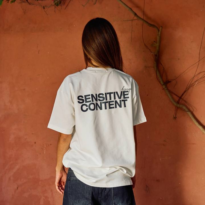 Off-White "Sensitive Content" Oversized T-Shirt