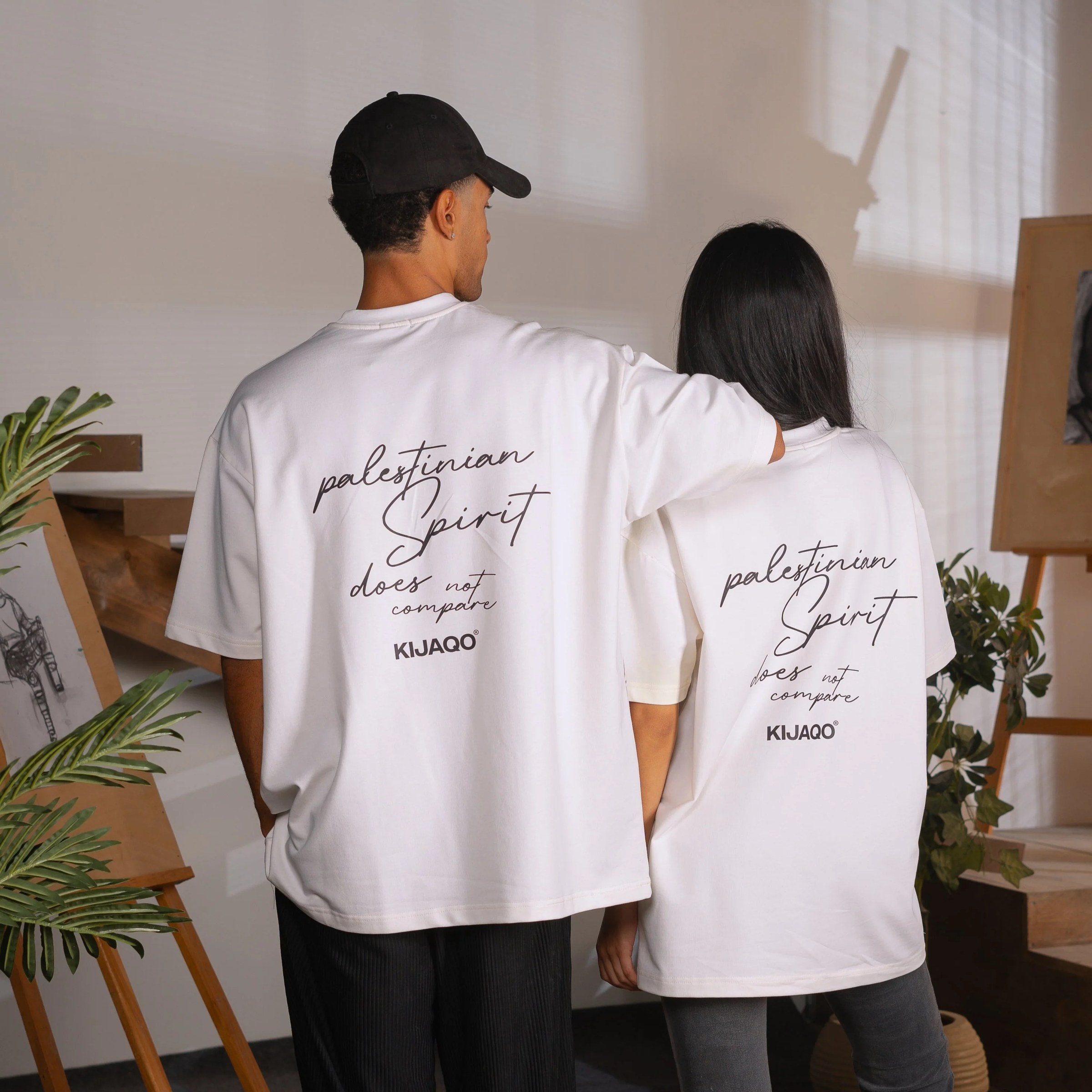 Off-white "Palestinian Spirit" 🇵🇸 Oversized T-Shirt