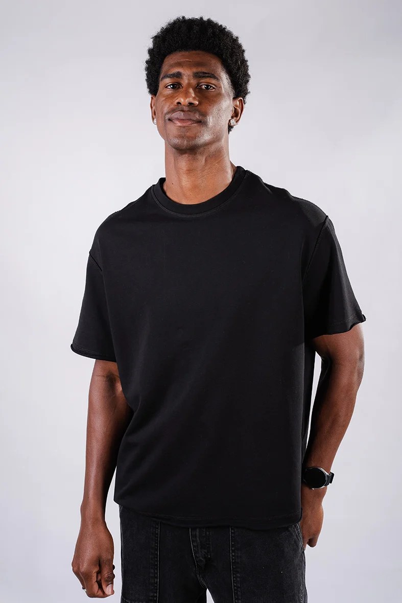 Basic Oversized T-shirt - Black