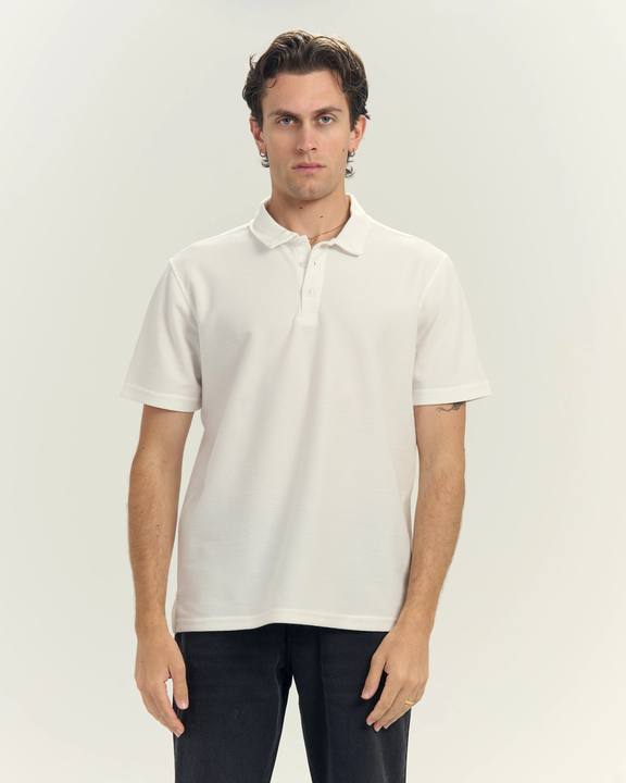 Polo T-shirt In Off White