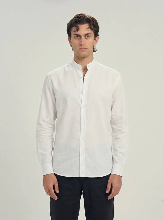 Off White Linen Shirt