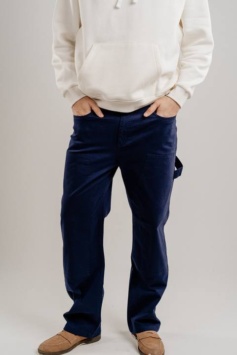 NAVY CARPENTER PANTS
