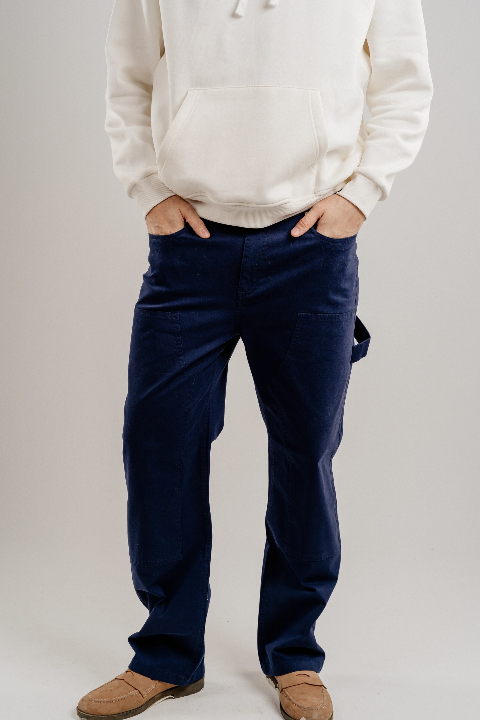 NAVY CARPENTER PANTS