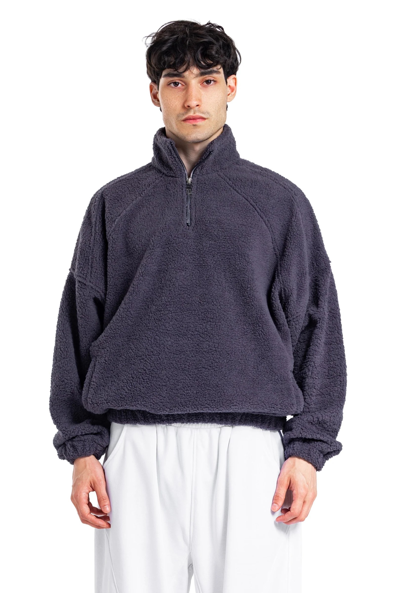 Initials Fur Quarter-Zip Sweatshirt
