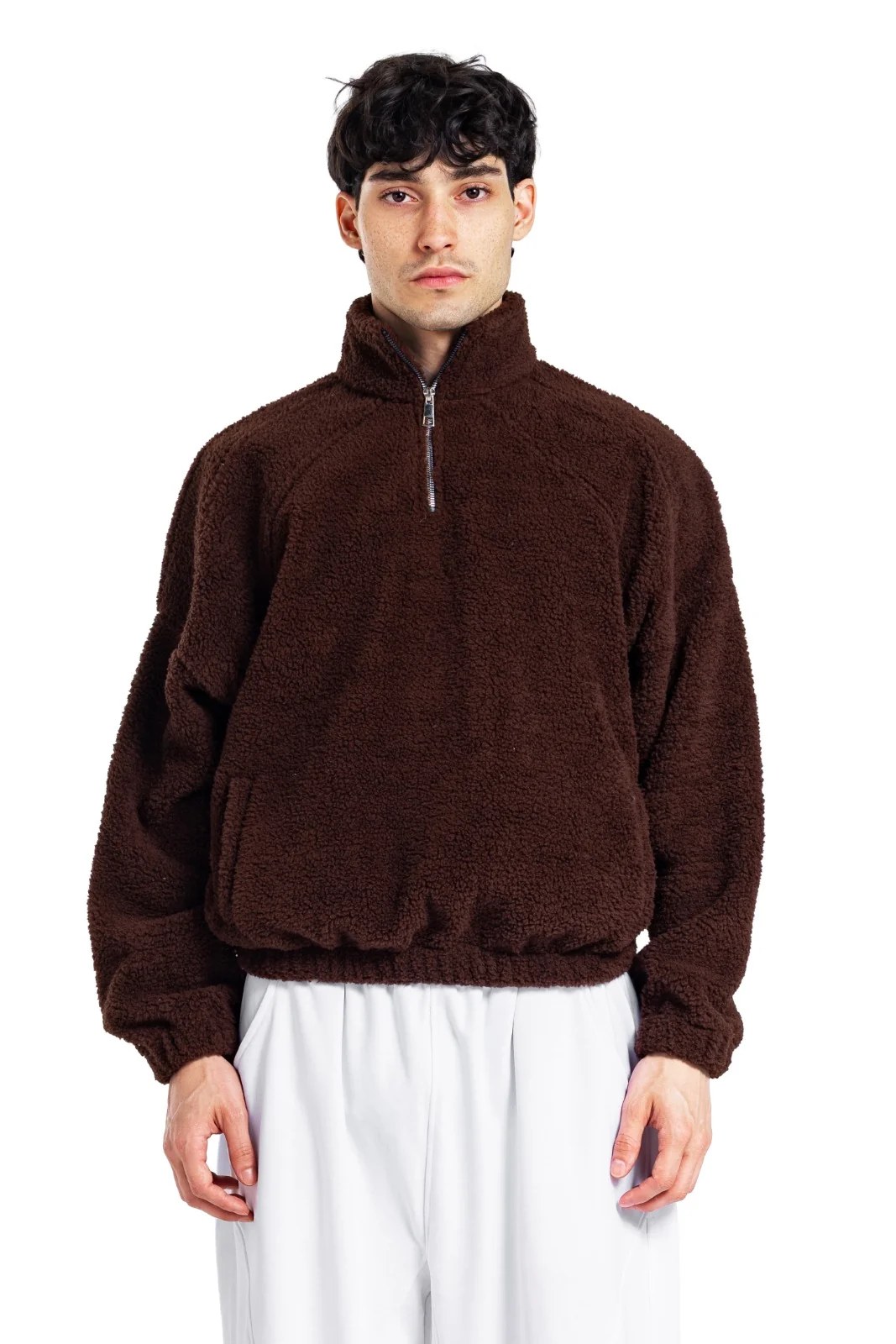 Initials Fur Quarter-Zip Sweatshirt