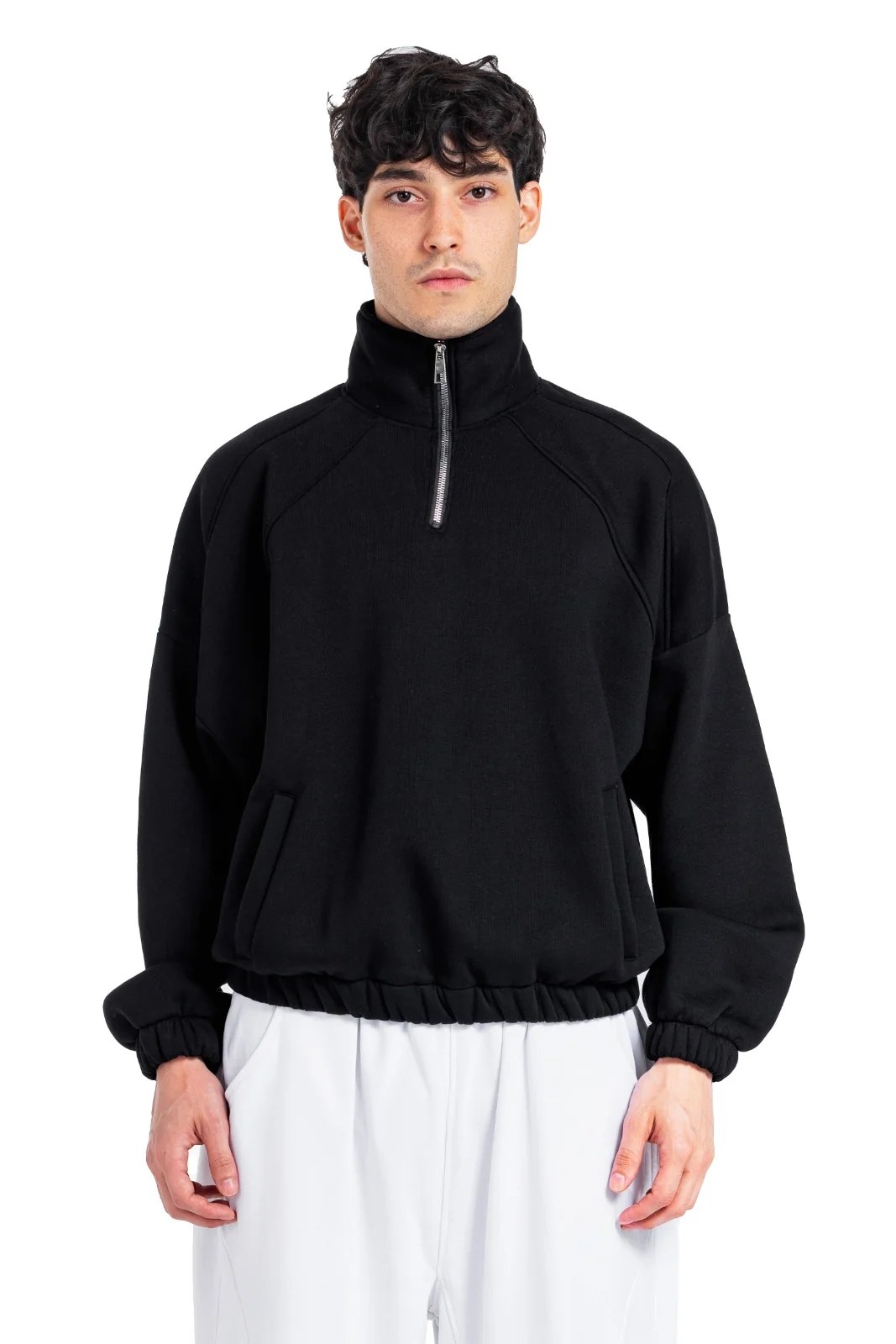 Initials Quarter-Zip Sweatshirt