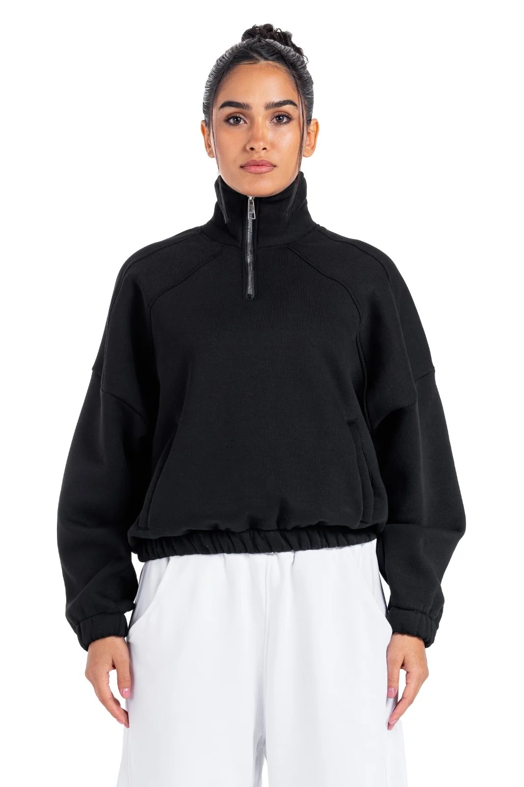 Initials Quarter-Zip Sweatshirt