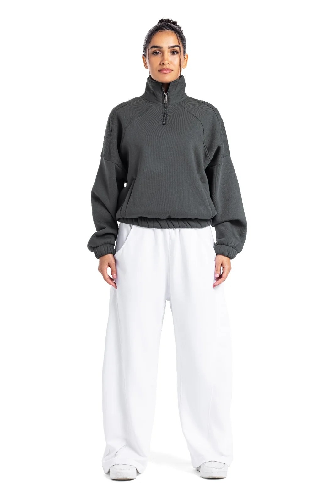 Initials Quarter-Zip Sweatshirt