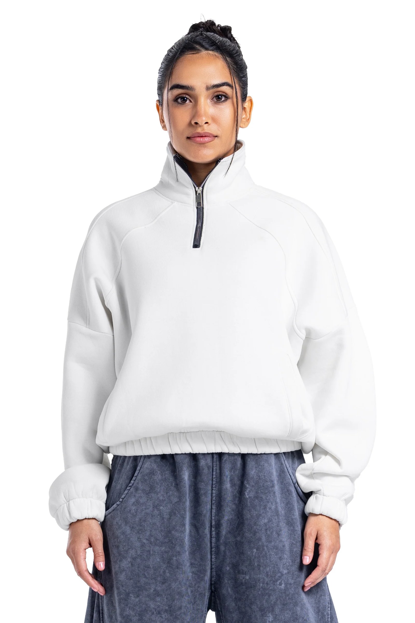 Initials Quarter-Zip Sweatshirt