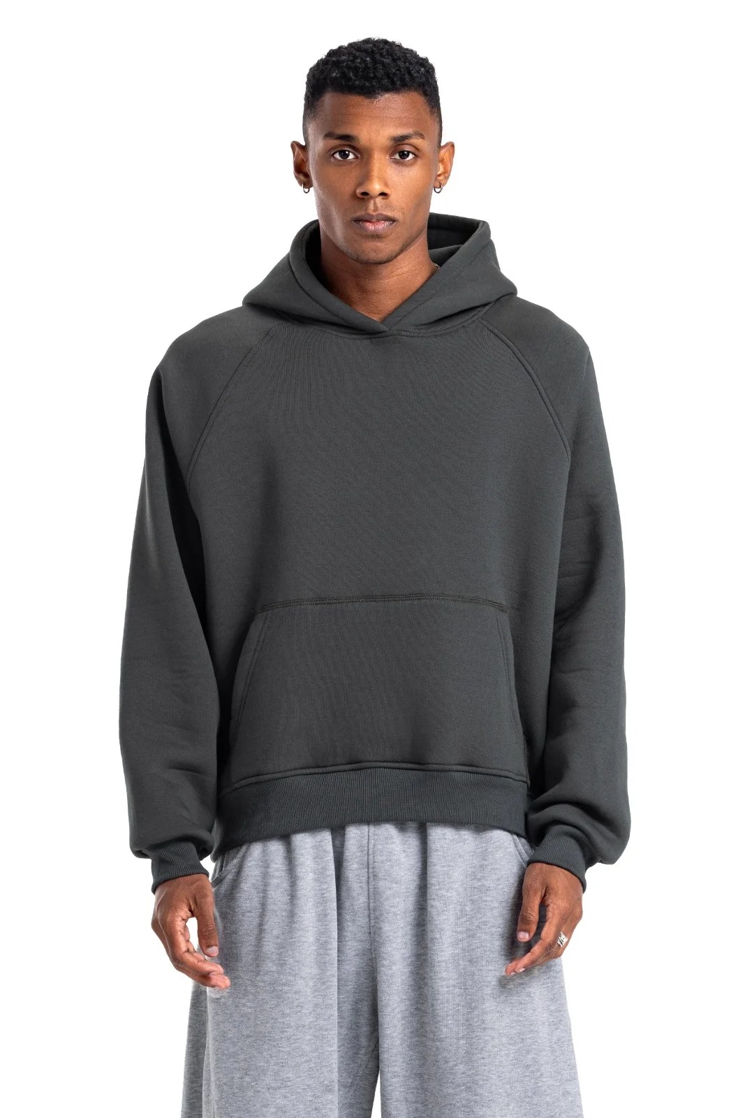 Initials Boxy Hoodie