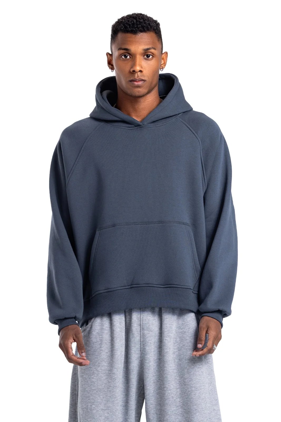 Initials Boxy Hoodie