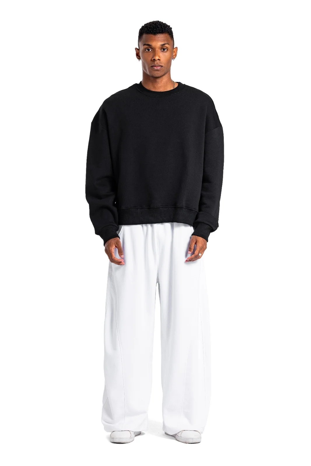 Initials Boxy Crewneck
