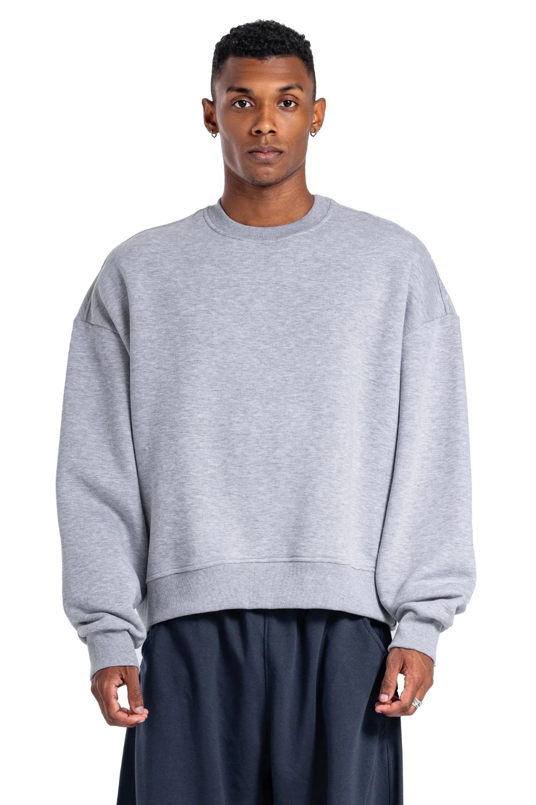 Initials Boxy Crewneck