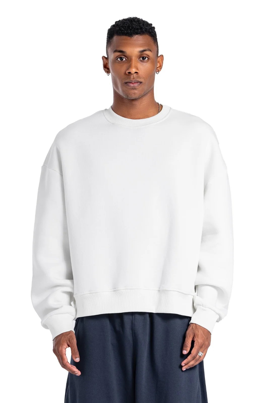Initials Boxy Crewneck