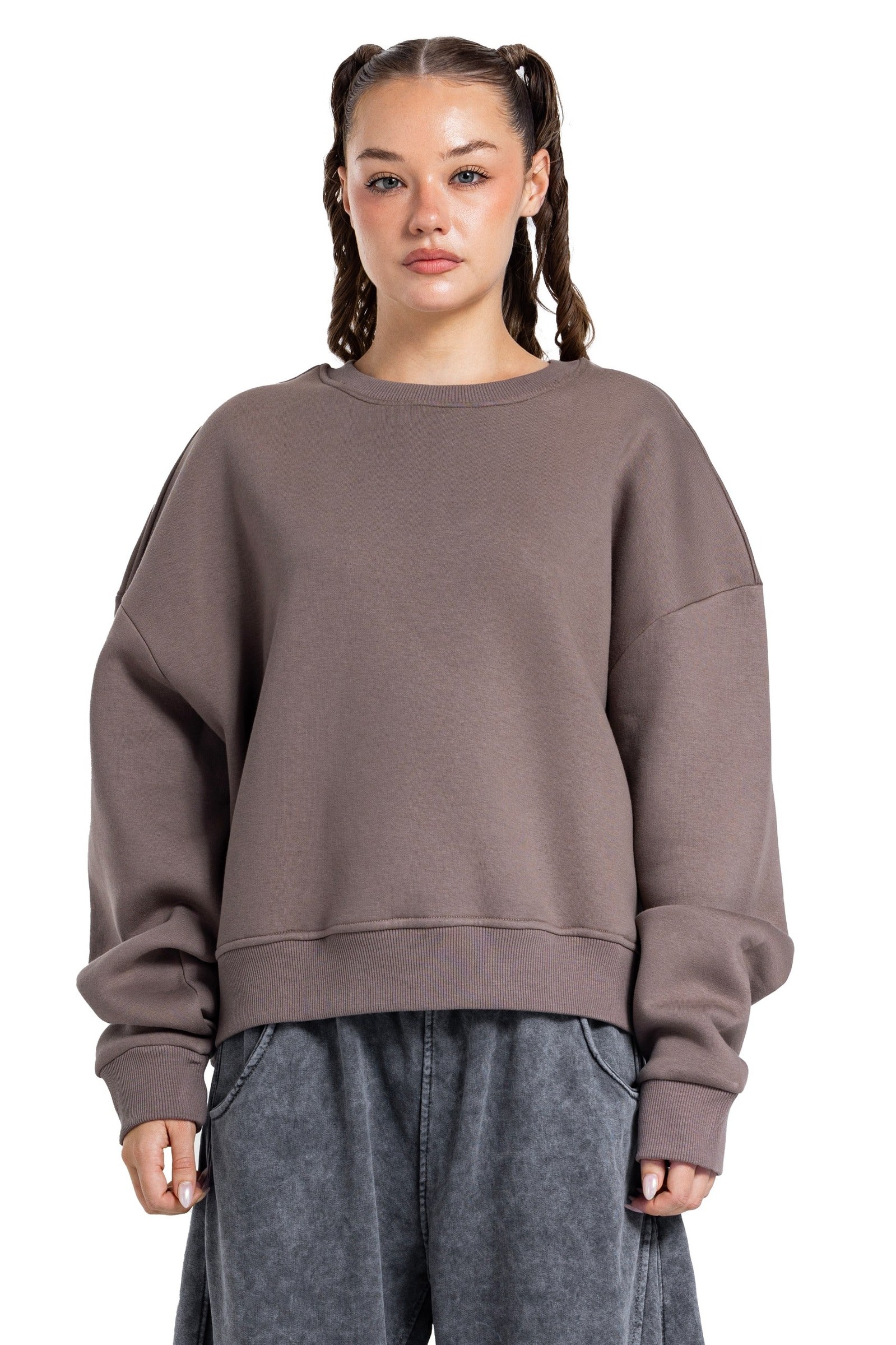 Initials Boxy Crewneck