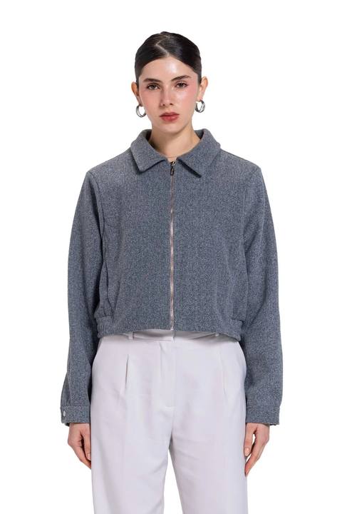 Wool Bomber Jacket
