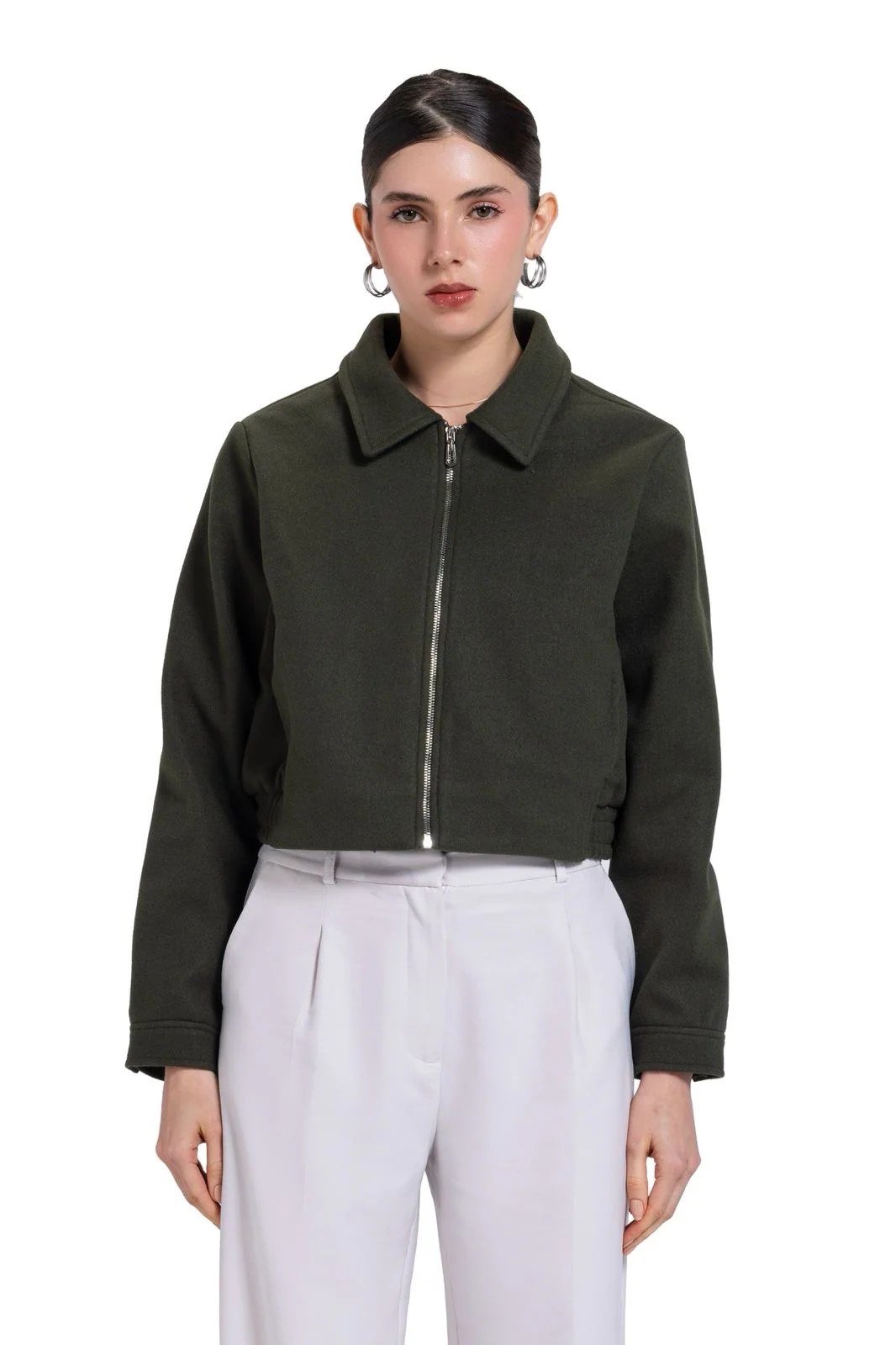 Wool Bomber Jacket