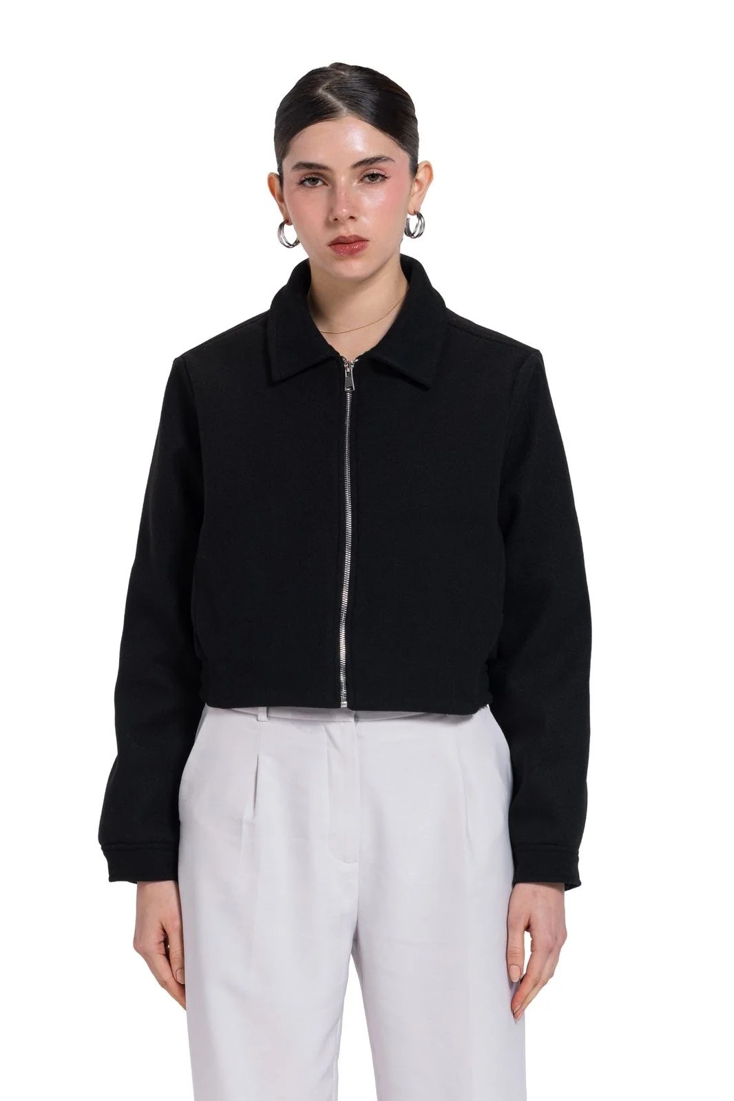Wool Bomber Jacket