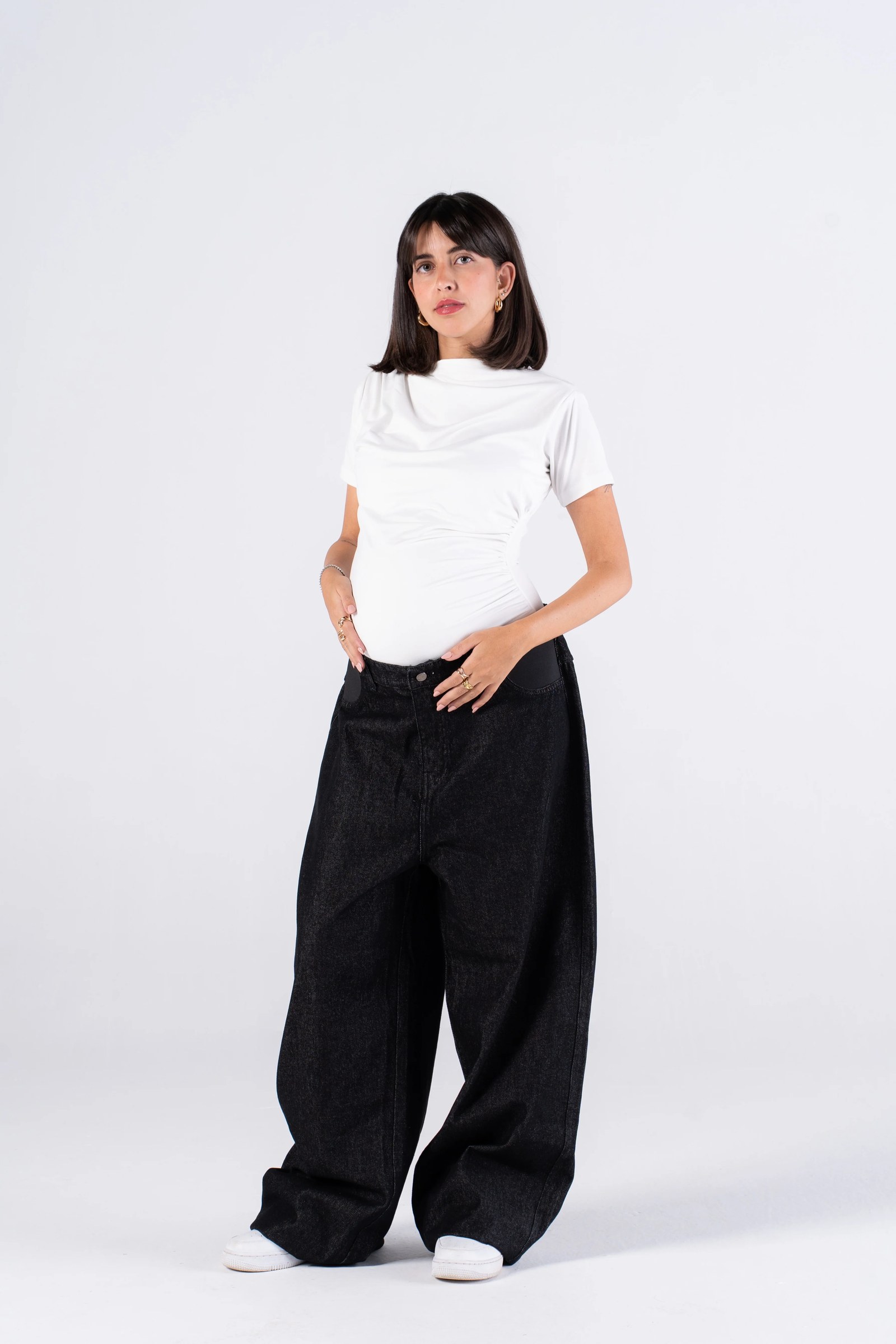 Heartbeat Black Denim Pants