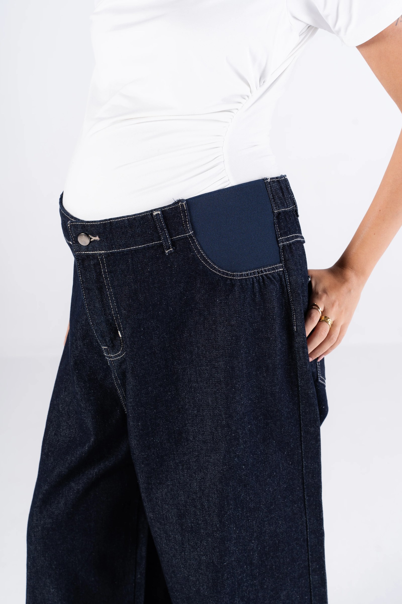 Heartbeat Blue Denim Pants
