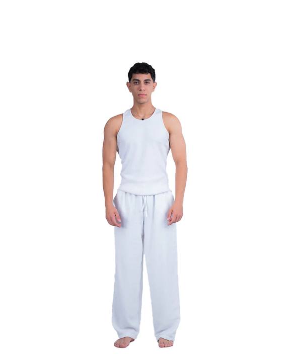 White Linen Pants