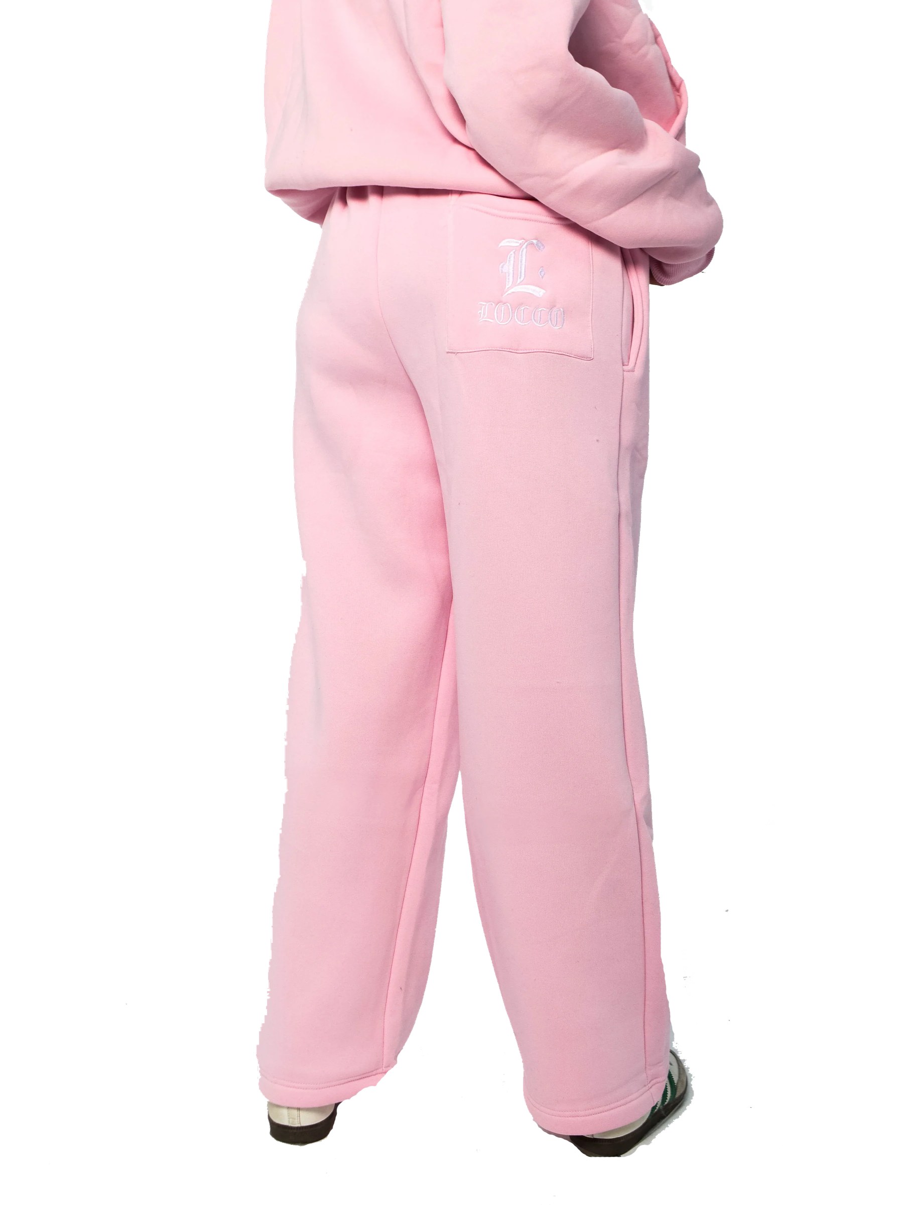 LOCCO PINK BAGGY PANTS (Winter)