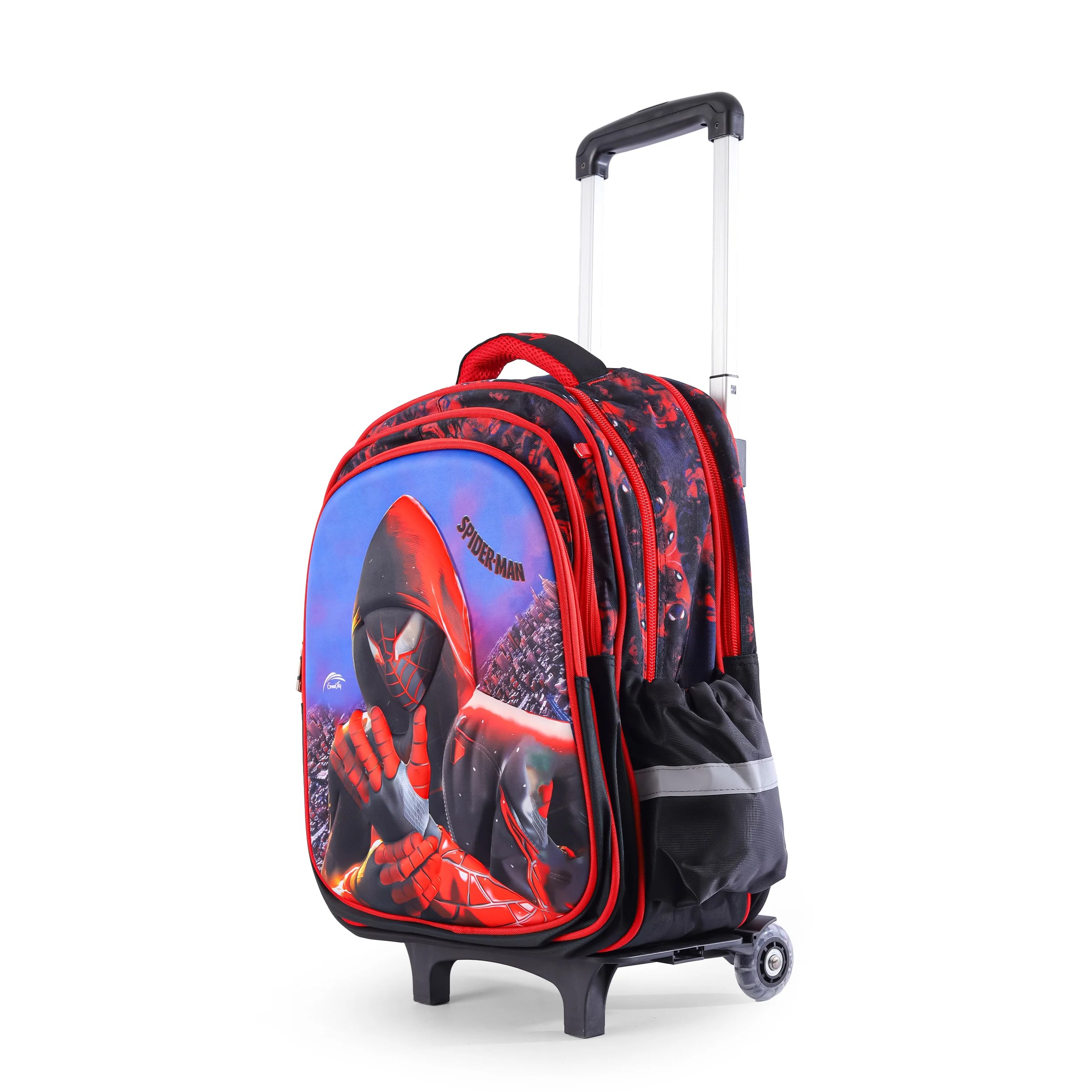 Spider-Man Kids Backpack Set – Black & Red