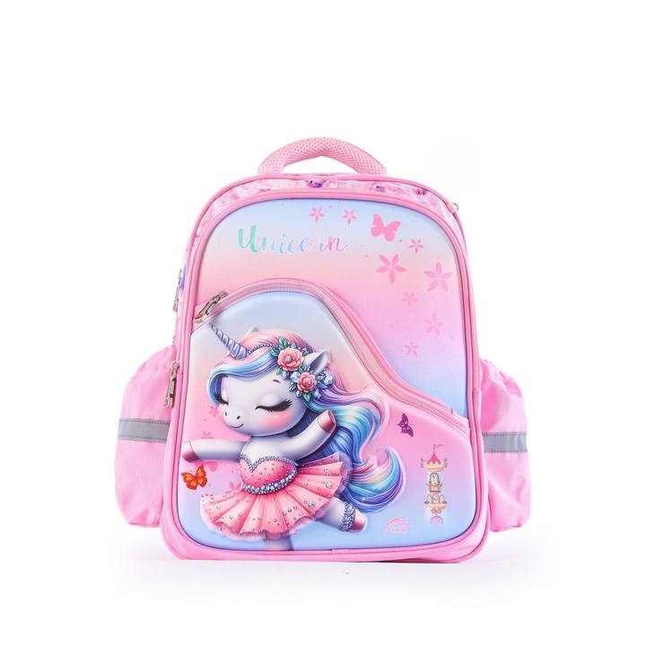 Unicorn Ballerina Kids Backpack – Pink