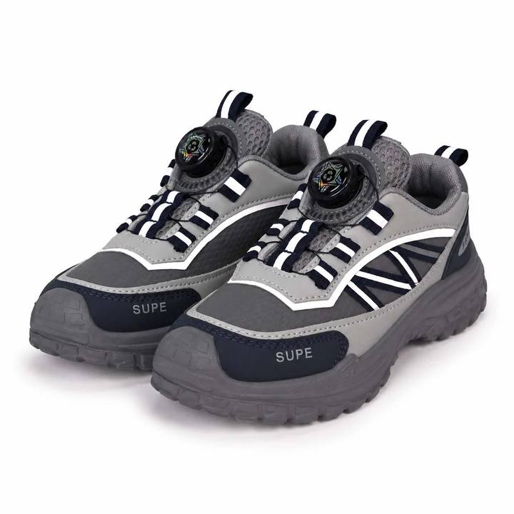 Kids Fashion Boot – Grey & Black/Grey – Style 2