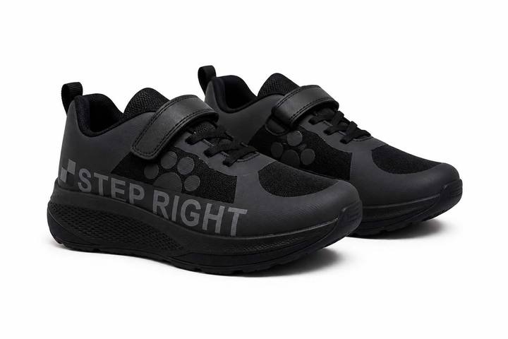 Kids School Shoe – Black – Style 7