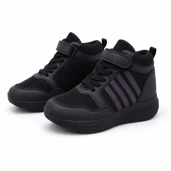 Kids School Shoe – Black – Style 5