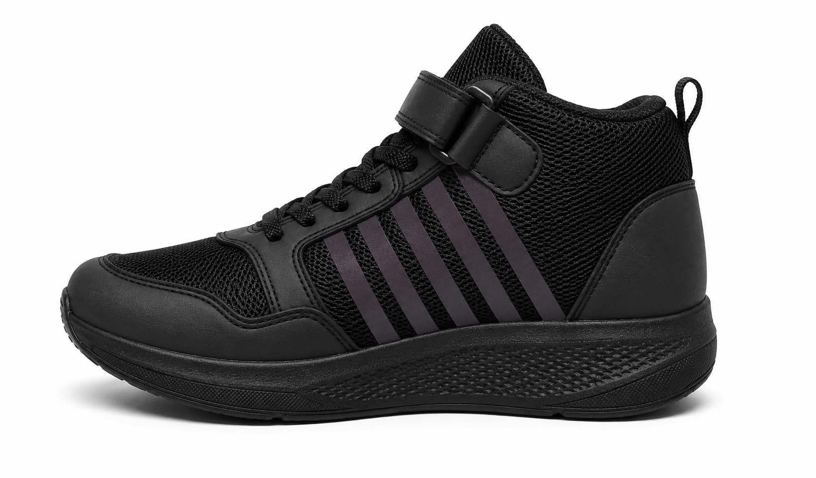 Kids School Shoe – Black – Style 5