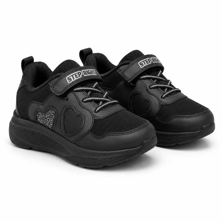 Kids School Shoe – Black – Style 4