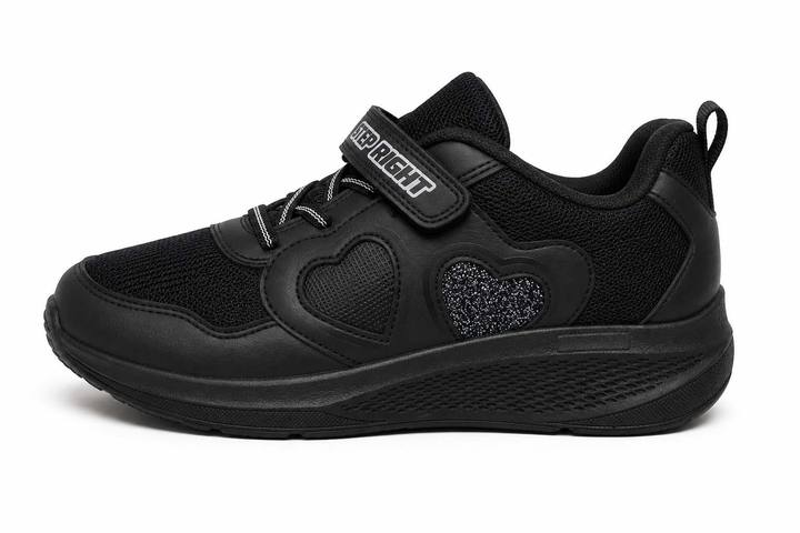 Kids School Shoe – Black – Style 4
