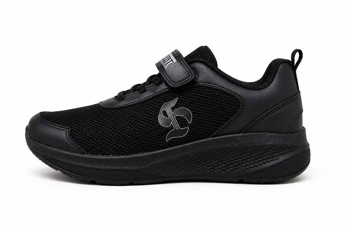 Kids School Shoe – Black – Style 1